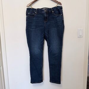 Torrid Dark Blue Straight Leg Jeans